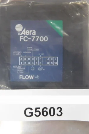 AERA FC-7700 MFC Mass Flow Controller 200 SCCM H2 Used Working