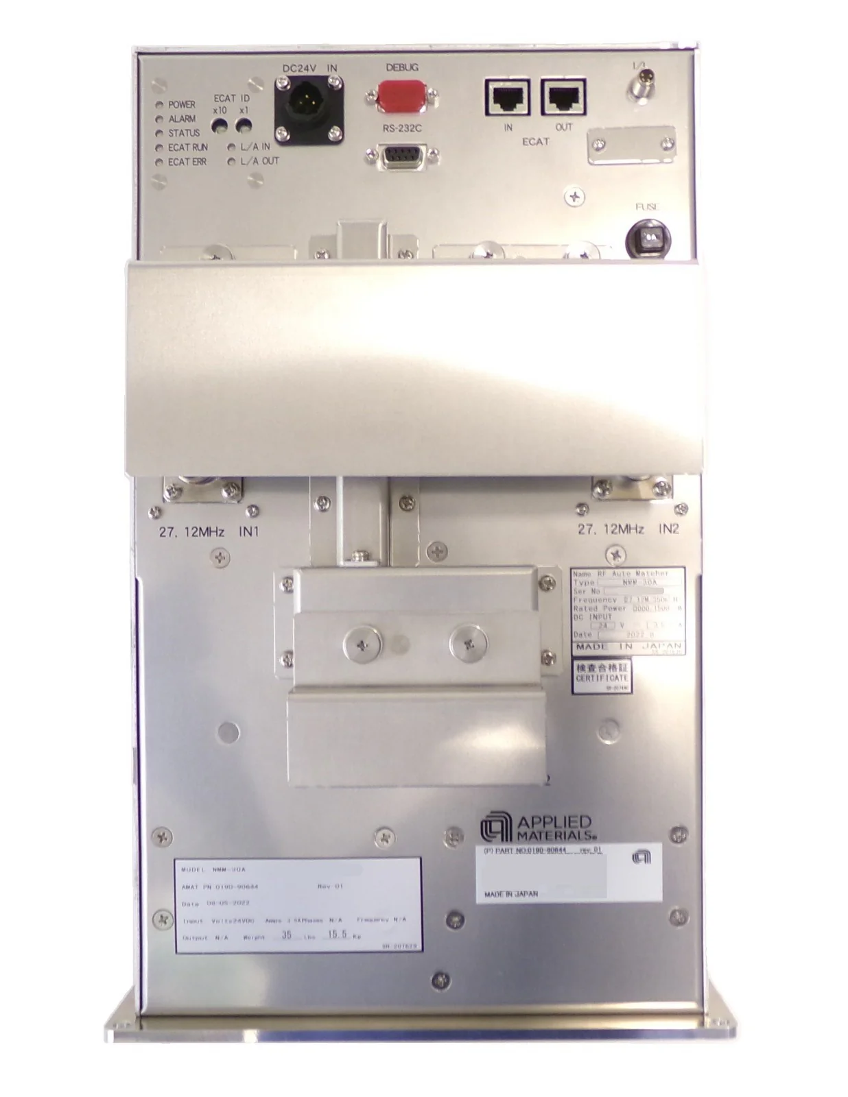 Daihen NMM-30A RF Auto Matcher 27.12MHz 350kHz AMAT 0190-90644 New Surplus